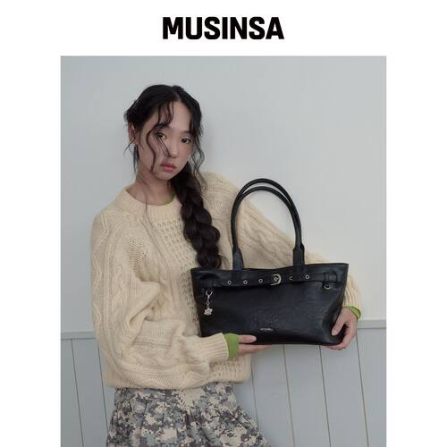 MYSHELL 绑带 shoulder包_35021SH(3color) MUSI韩国官网直邮进口