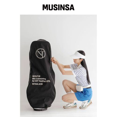 NITINA 唇部stick 高尔夫球包套 BK/WH韩国官网直邮进口MUSINSA