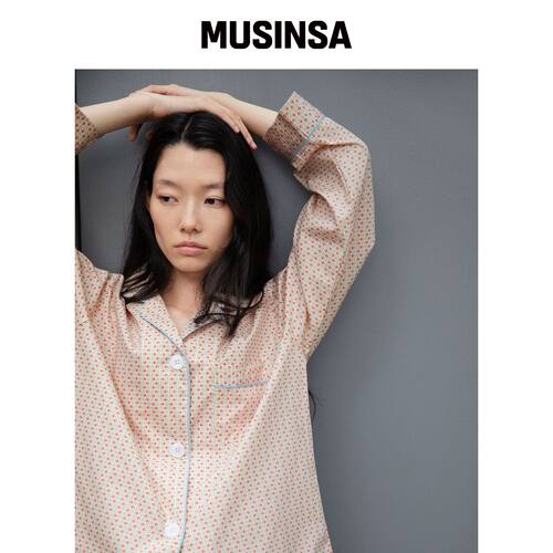 JO'S LOUNGE (w) 杏色睡衣套装 MUSINSA韩国官网直邮进口