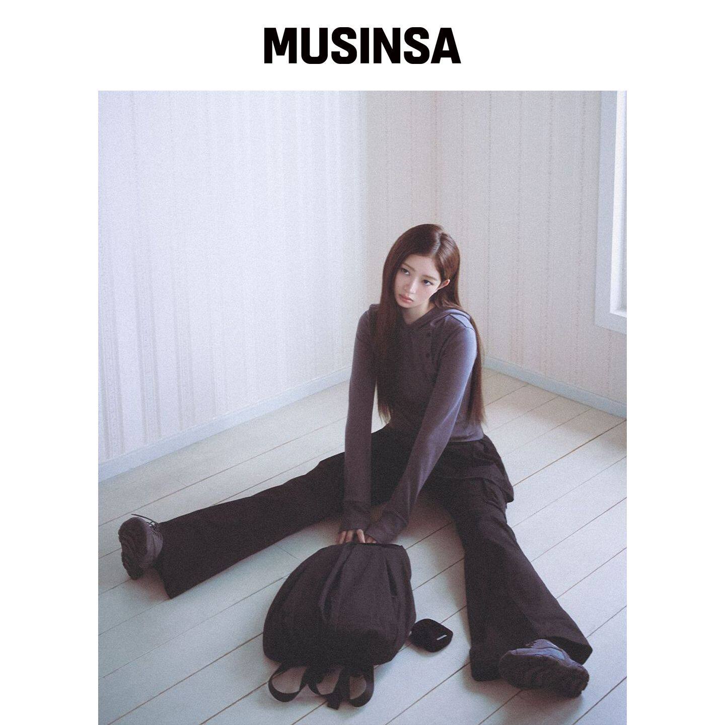 MISEKI SEOUL 垂坠背包和钱包黑色 MUSINSA韩国官网直邮进口