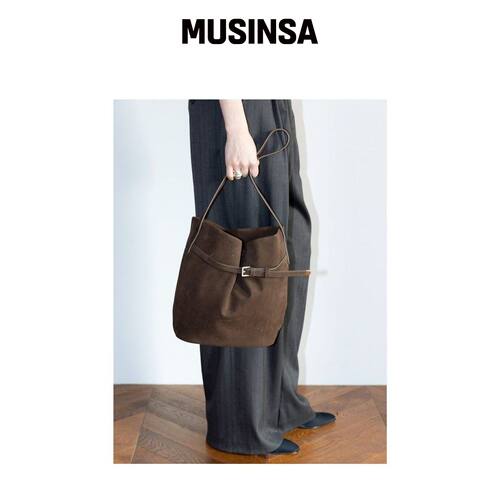THE APERTURE Bucket Belt Bag 棕色 (TA62D4A01韩国官网直邮进口
