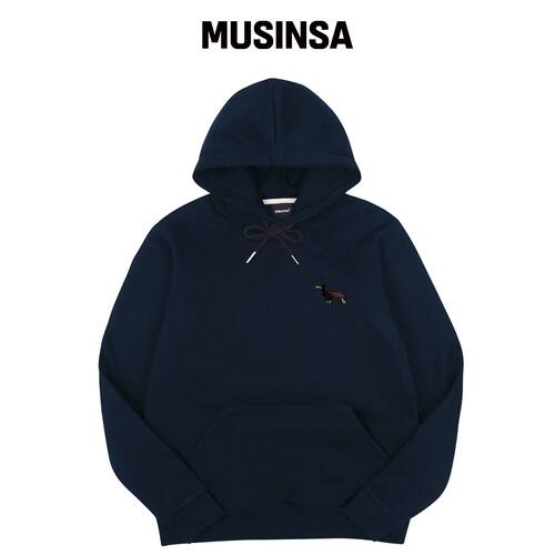 OKSTAR DAKS刺绣特厚棉质宽松连帽卫衣 MUSINSA韩国官网直邮进口