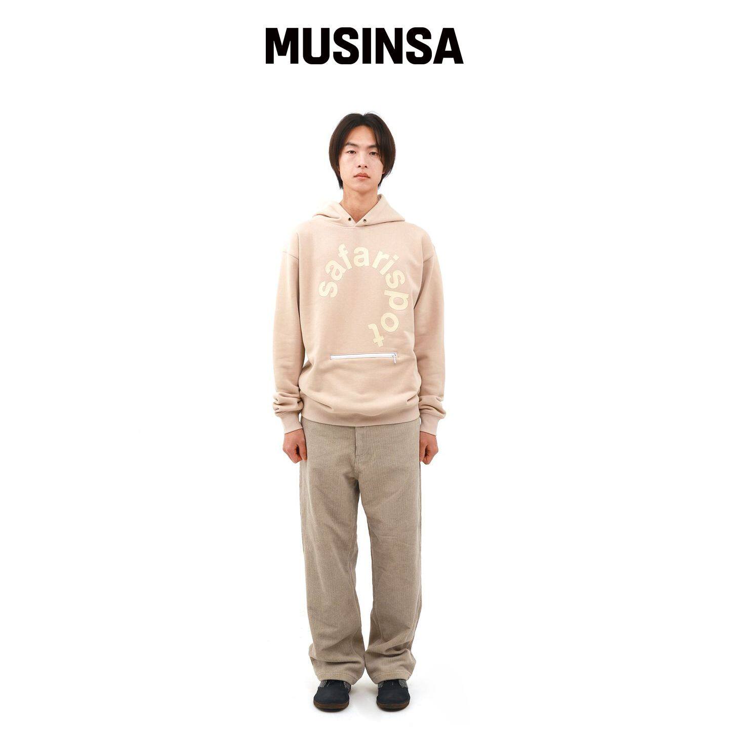 SAFARISPOT 精华 TEE CORDUROY 短裤子 (婴儿) M韩国官网直邮进口