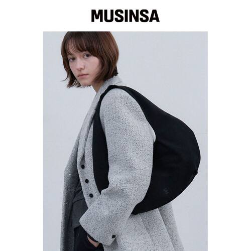 ACOC M Bag_绒面黑色韩国官网直邮进口MUSINSA