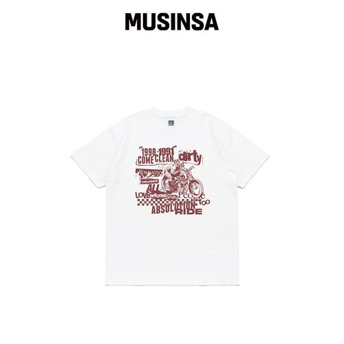 NET SOCIAL CLUB COME CLEAN TEE（白色）韩国官网直邮进口