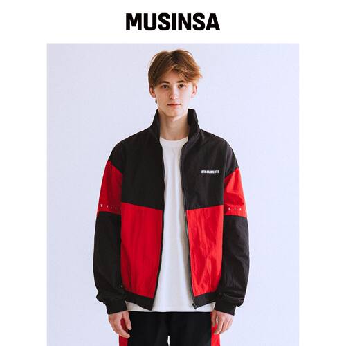 明星同款QT8 GARMENTS 运动夹克立领外套韩国官网直邮进口MUSINSA