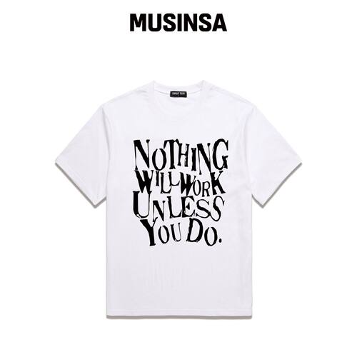 SHUTTER NOTHING GRAPHICS 背带裤短袖T恤 (SS02韩国官网直邮进口