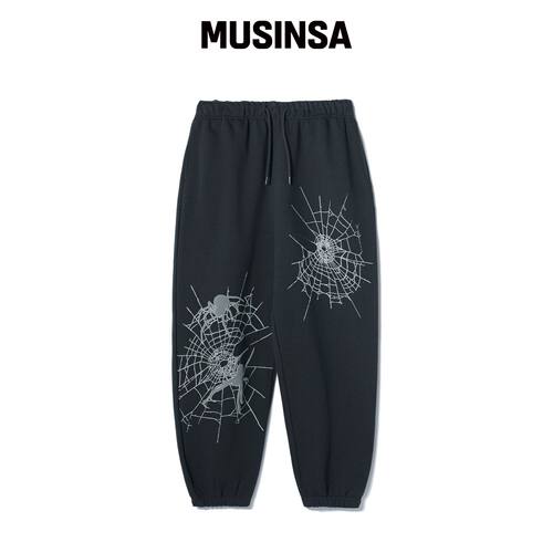 CRITIC SPIDER 慢跑卫裤 煤灰色 MUSINSA韩国直邮官方正品