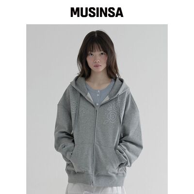 MARGARIN FINGERS 早秋连帽卫衣设计感MUSINSA韩国官网直邮进口