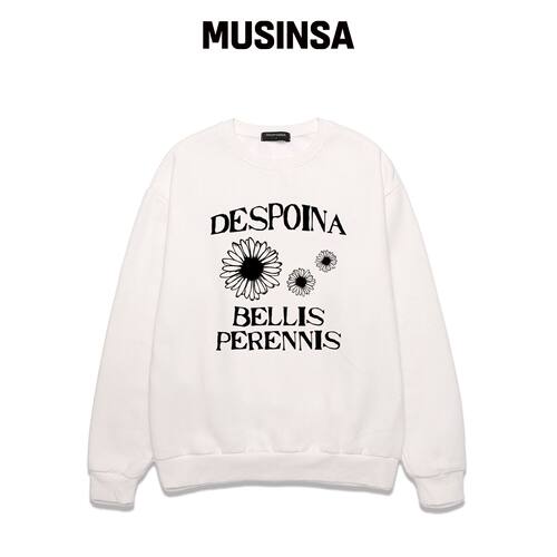 OUSE Bellis perennis 运动衬衫 (DLS013) WHITE韩国官网直邮进口