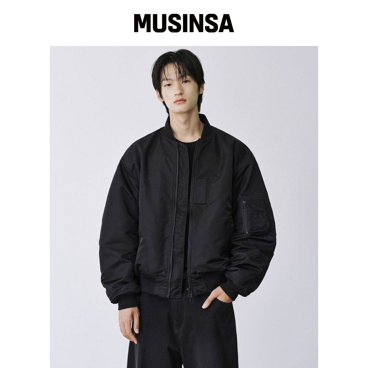 BRANDED MA1 大号飞行员夹克 [BLACK] MUSINSA韩国直邮官方正品