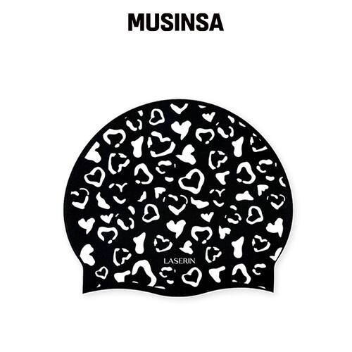 LASERIN 莫卡辛鞋豹纹黑色泳帽 MUSINSA韩国官网直邮进口