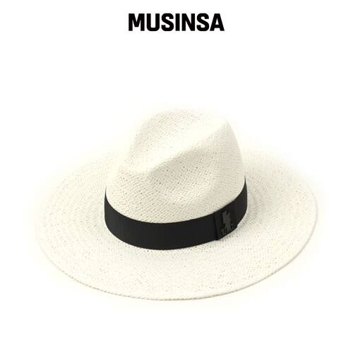 UNIVERSAL CHEMISTRY Swing White Fedora 夏季韩国官网直邮进口