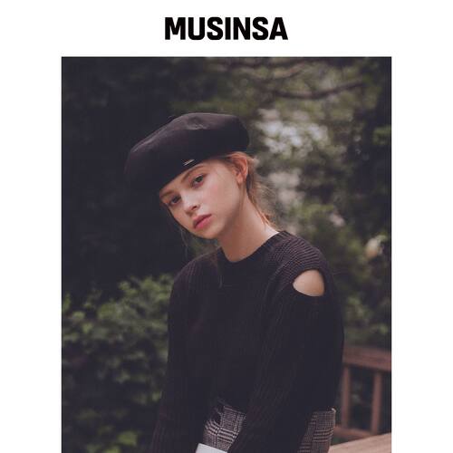 HYBERNAT 金属标准贝雷帽 MUSINSA韩国直邮官方正品