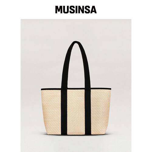 TUO RATTAN SHOULDER L · 藤编肩包大号韩国官网直邮进口MUSINSA