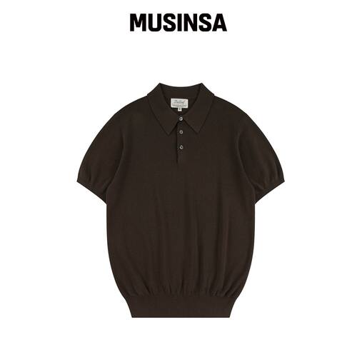 BELLIEF Essential Hard Twist Cotton 短袖Polo韩国官网直邮进口