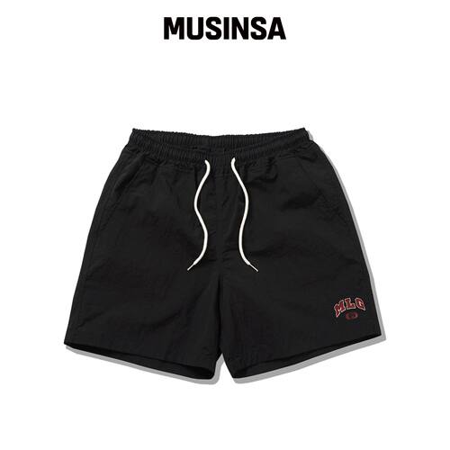 THEMILE MLG 84 LOGO 日常裤 [黑色] MUSINSA韩国直邮官方正品