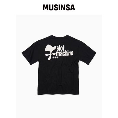 FREEMARIO 赌场T恤 [VLACK] MUSINSA韩国直邮官方正品