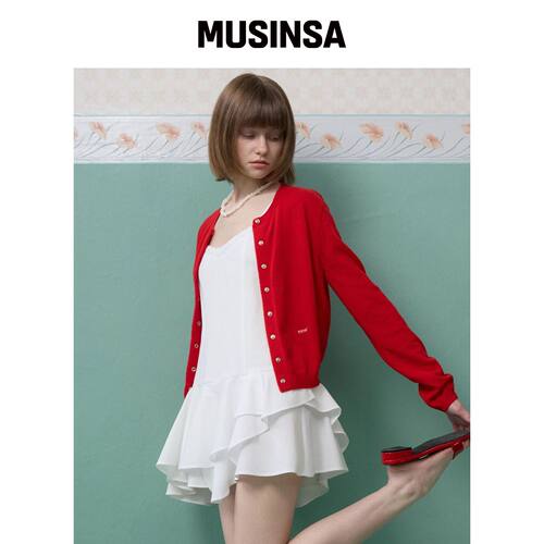 MURMURE VENICE 多层迷你连衣裙_Venice Mini Dr韩国官网直邮进口