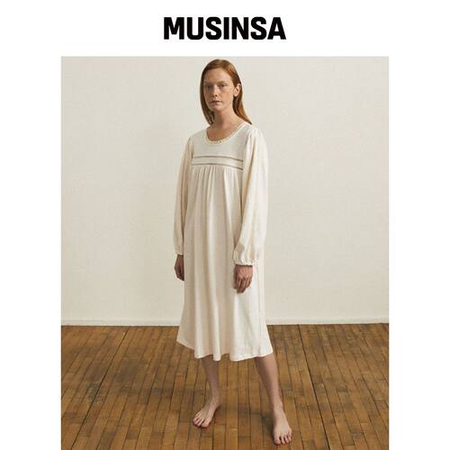 JO'S LOUNGE 回收棉休闲连衣裙 MUSINSA韩国直邮官方正品