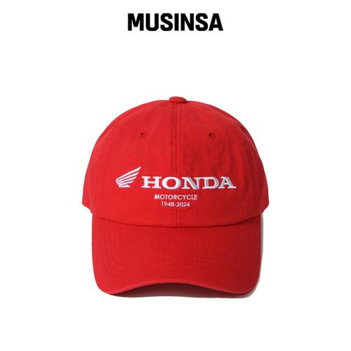 PHYPS MOTORCYCLE Honda 原创帽子 红色 MUSINSA韩国官网直邮进口