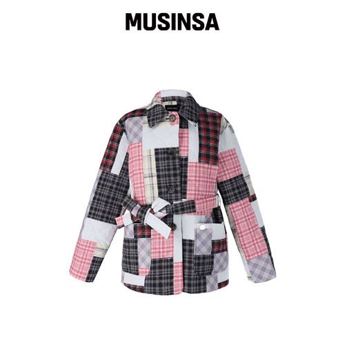SHINS LETTERS BON QUILTED JACKET / NO.3韩国官网直邮进口