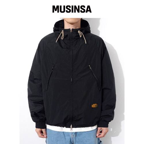 QT8 GARMENTS LB Nostalgia 风衣（黑色） MUSIN韩国官网直邮进口