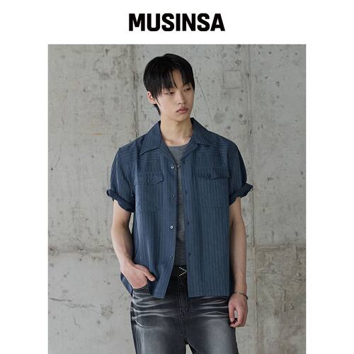 P.IN.O UES 相机半包衬衫 - 婴儿 MUSINSA韩国官网直邮进口