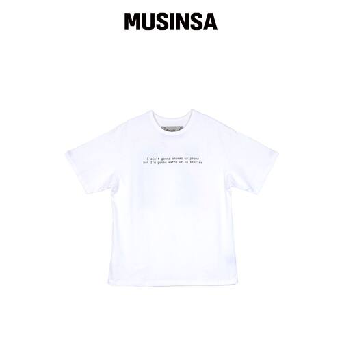 NETHERWORLD NTW INTERNET LOGO TEE 白色韩国官网直邮进口