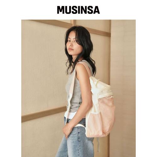 OURO ADVENTURE BACKPACK [ MESH PINK ]韩国官网直邮进口