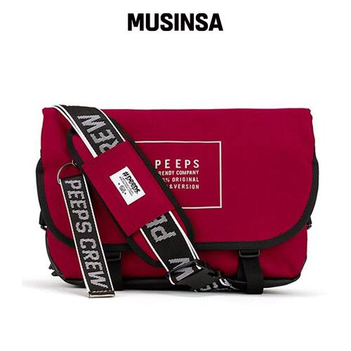 PEEPS essential messenger bag_light edit(轻)韩国官网直邮进口