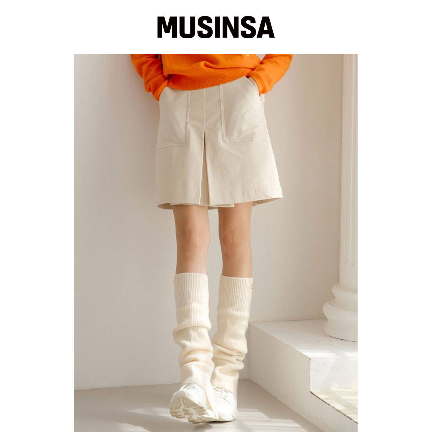 NITINA ROWI corduroy 裙子 IV MUSINSA韩国官网直邮进口