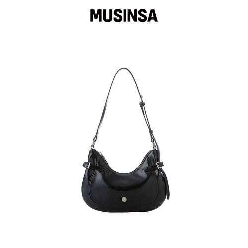 RAINBEE HEATHER BAG_黑色韩国官网直邮进口MUSINSA