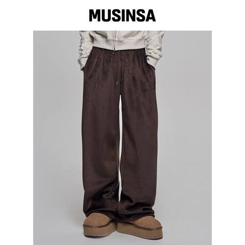 CHICKS 特林灯芯绒加绒裤 MUSINSA韩国直邮官方正品