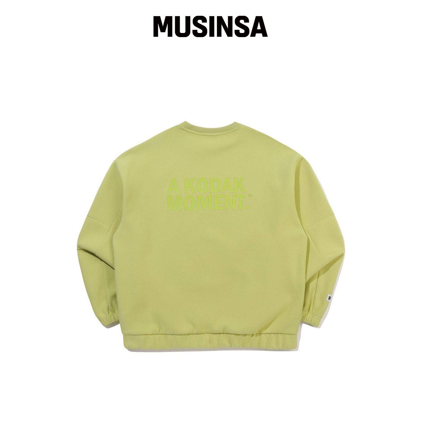 KODAK MELLOW 背带裤运动衬衫 LIME MUSINSA韩国官网直邮进口
