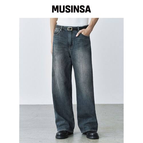 BRANDED 1770 MUTE牛仔裤 [经典宽松直筒] MUSIN韩国官网直邮进口