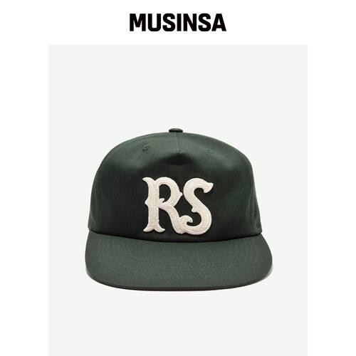 RUSTANDSTONE 链缝棒球帽 绿色_Chain Stitch Ba韩国官网直邮进口