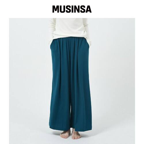 MOCCASOM 飘逸垂感宽松裤(MCI4-PT615) MUSINSA韩国官网直邮进口