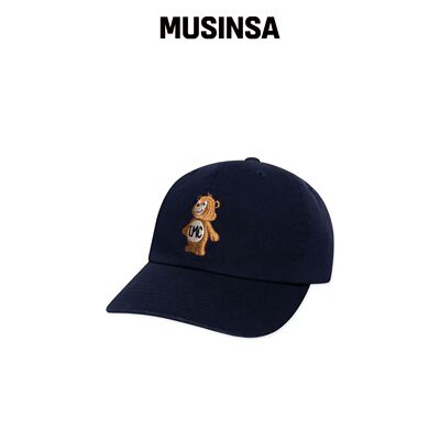 LMC EMB BEAR 6PANEL CAP 海军蓝 MUSINSA韩国官网直邮进口