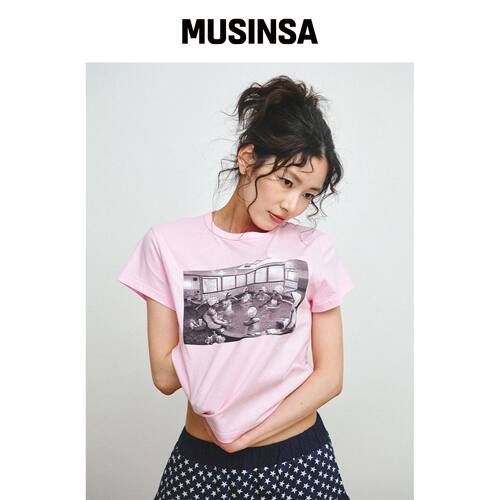 PLZPROJECT BATHING WOMEN T恤 MUSINSA韩国官网直邮进口