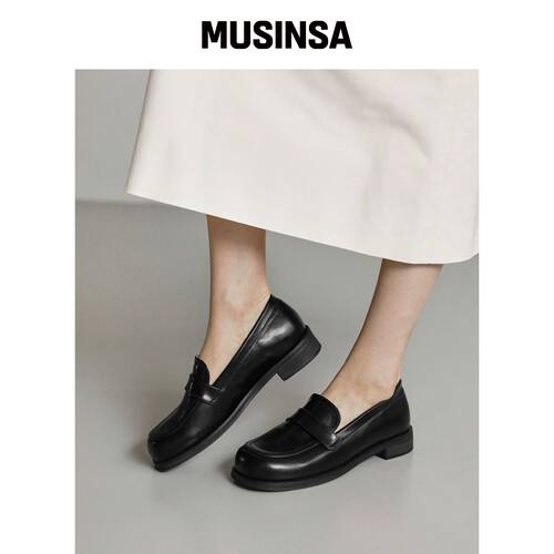 SAPPUN Denlove方头乐福鞋（3cm） MUSINSA韩国官网直邮进口