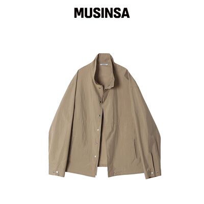 MATISSE THE CURATOR 高领夹克 婴儿色韩国官网直邮进口MUSINSA