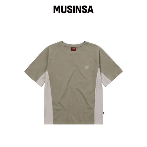 S'EST Solaris 华夫格 T恤 米色 MUSINSA韩国直邮官方正品