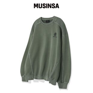 BEENTRILL PIGMENT运动衬衫（卡其色） MUSINSA韩国官网直邮进口