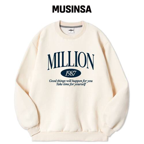 MILLION DAY MILLION 1987 特殊棉卫衣 MUSINSA韩国直邮官方正品
