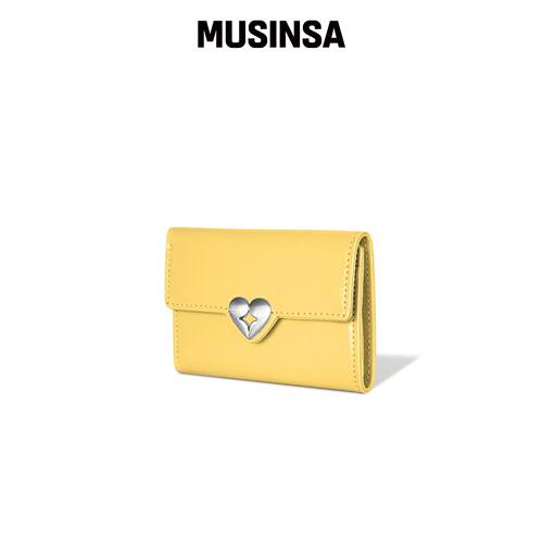 FENNEC HEARTY 翻盖钱包 - 金盏花色 MUSINSA韩国官网直邮进口