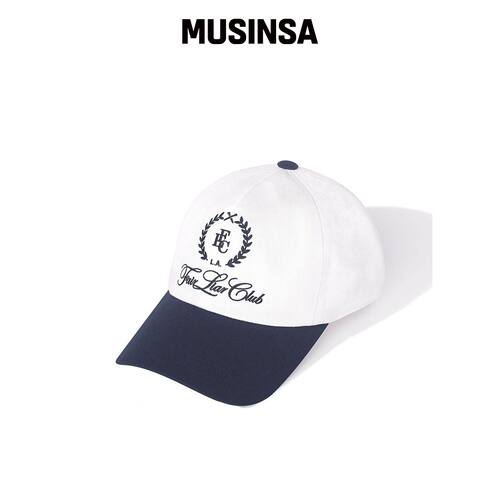 FAIRLIAR CLUB FLC Edw 棉质棒球帽_WHITE MUSIN韩国官网直邮进口