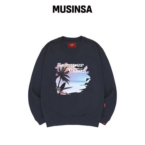 LLAMO VIVE 运动衬衫 男女通用 大码 S~4XL MUSI韩国官网直邮进口