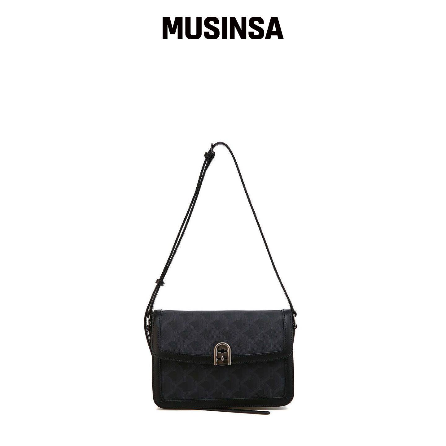 ROSA.K COCO 单色翻盖斜挎包_CK MUSINSA韩国官网直邮进口
