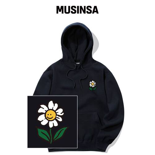 TRIPSHION SINGLE FLOWER LOGO 连帽卫衣 - 婴儿韩国官网直邮进口